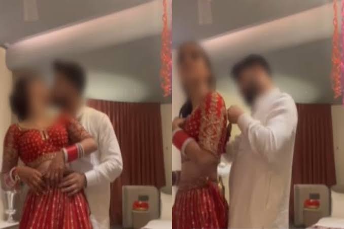 Dulha Dulhan Kissing Original Viral Video , Dulha Dulhan Viral Video Download