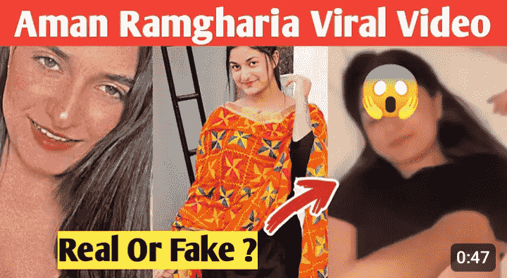 Aman rambgarah viral video clip 100%real voideo