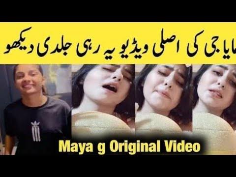 Maya G Viral Video 4 36 Link Pakistan Download , TikTok Star Maya Ji Viral Video