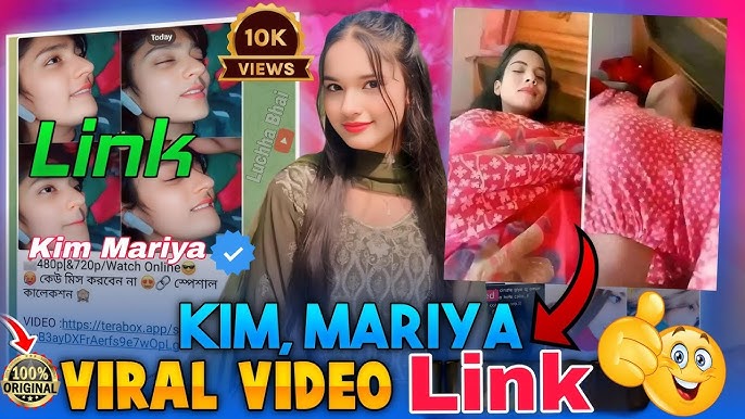 Kim Mariya Telegram Video Viral Link , Kim Mariya Full Original Viral Video Link