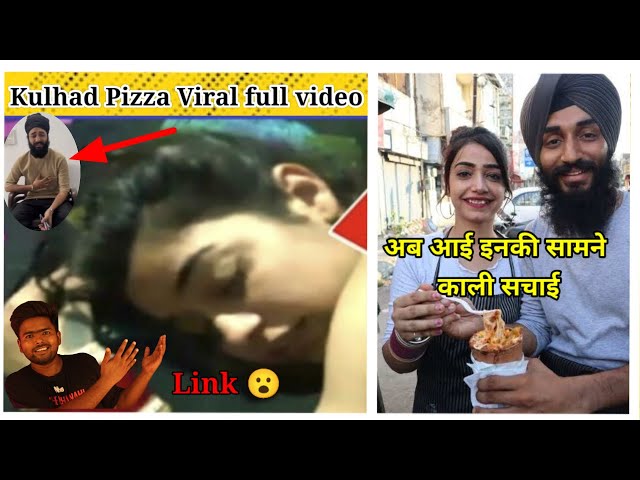 Watch Kulhad Pizza Viral Couple Viral Video Link , Kulhad Pizza Couple Video Download